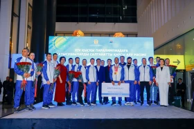 The 2026 Winter Paralympic champion in para biathlon, Erbol Khamitov, has returned to Kazakhstan - photo 6