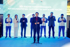 The 2026 Winter Paralympic champion in para biathlon, Erbol Khamitov, has returned to Kazakhstan - photo 5