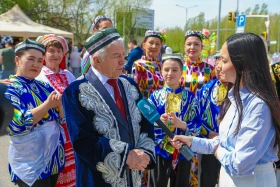 Фестиваль национальной культуры и кухни провели в День единства в Астане - фото 21