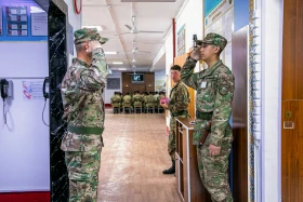 Армия изнутри: один день из жизни солдата Нацгвардии - фото 19