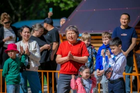 Ветерана войны Рзагула Байкешева торжественно поздравили в Астане - фото 7