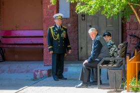Ветерана войны Рзагула Байкешева торжественно поздравили в Астане - фото 9