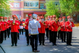 Ветерана войны Рзагула Байкешева торжественно поздравили в Астане - фото 17