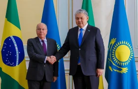 Главы МИД Казахстана и Бразилии провели переговоры в Астане