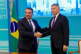 Главы МИД Казахстана и Бразилии провели переговоры в Астане - фото 13